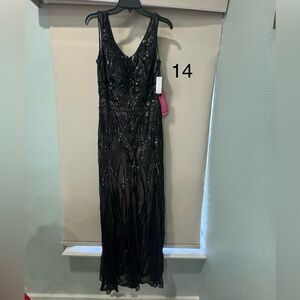 Elegant Black Evening Dress
